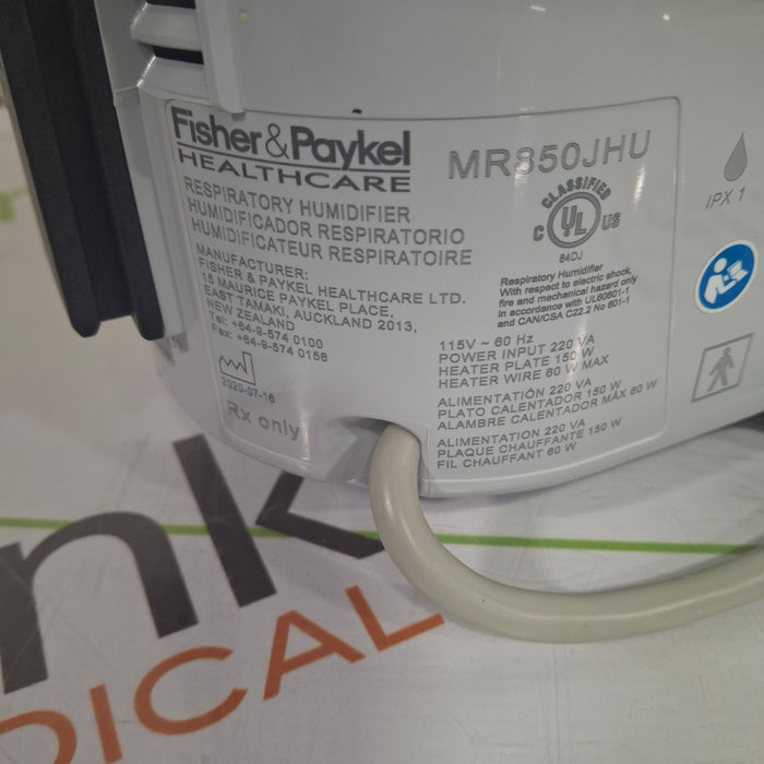 Fisher & Paykel MR850JHU Humidifier