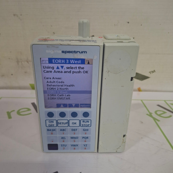 Baxter Sigma Spectrum 6.05.15 with B/G Battery Infusion Pump
