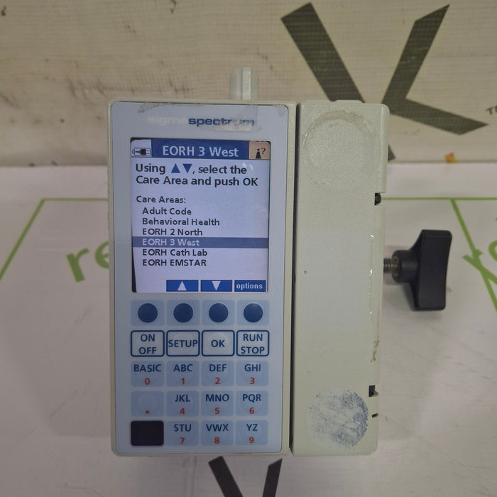 Baxter Sigma Spectrum 6.05.15 with B/G Battery Infusion Pump