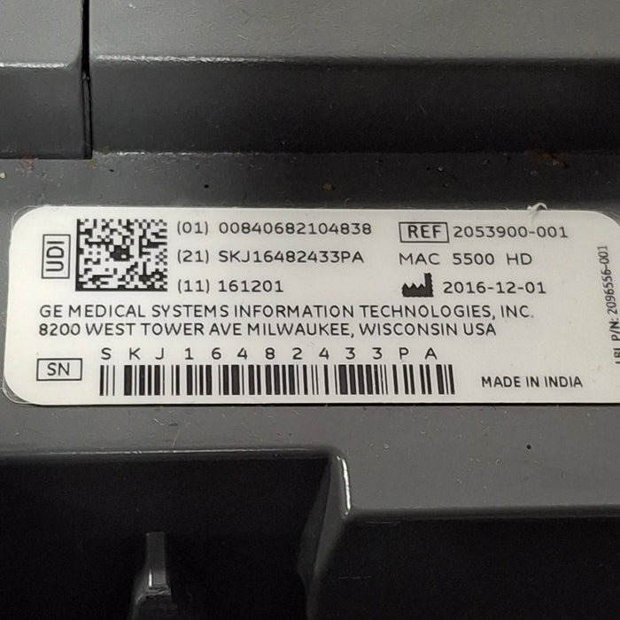 GE Healthcare MAC 5500 HD ECG without CAM Module