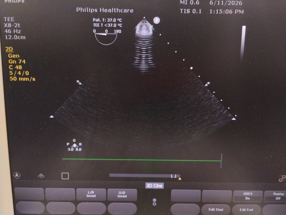 Philips X8-2t TEE Probe Transducer
