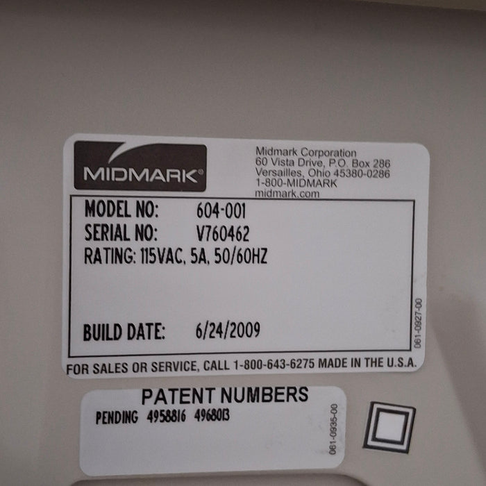 Midmark 604 Manual Examination Table
