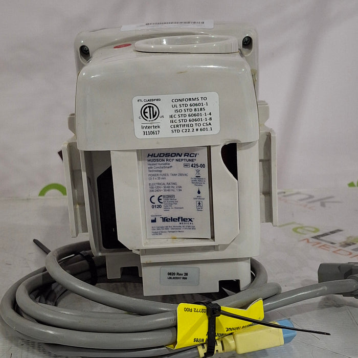Teleflex Medical Hudson RCI Neptune Heated Humidifier