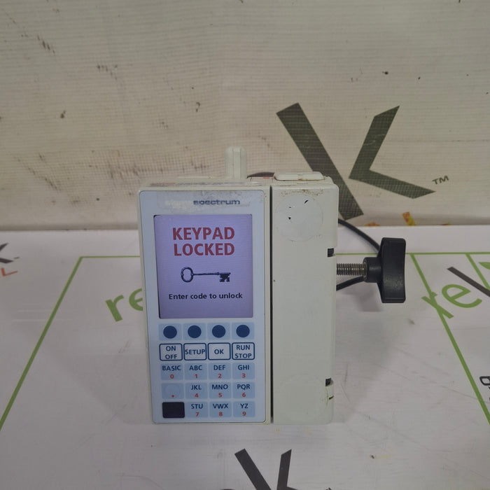 Baxter Sigma Spectrum 6.05.15 with B/G Battery Infusion Pump