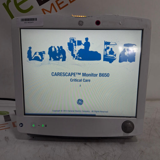 GE Healthcare GE Healthcare Carescape B650 Critical Care Patient Monitor Patient Monitors reLink Online