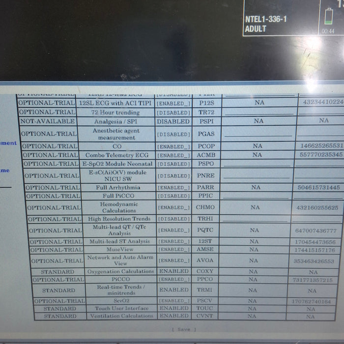 GE Healthcare Carescape B650 Critical Care Patient Monitor