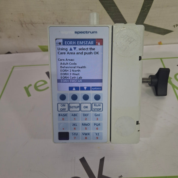 Baxter Sigma Spectrum 6.05.15 with B/G Battery Infusion Pump