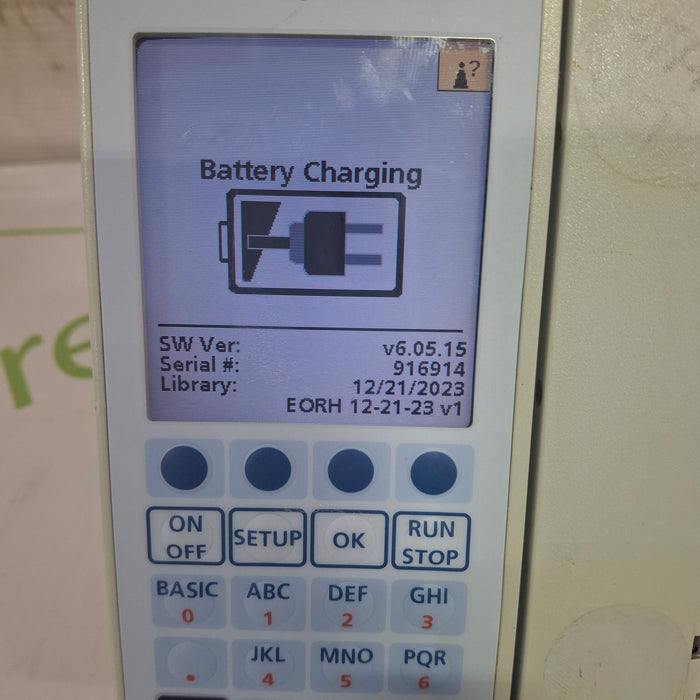 Baxter Sigma Spectrum 6.05.15 with B/G Battery Infusion Pump