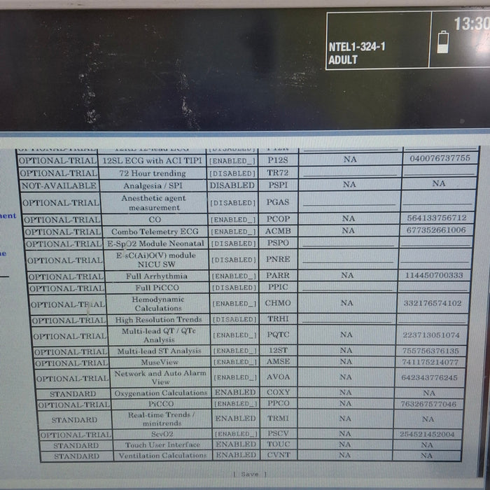 GE Healthcare Carescape B650 Critical Care Patient Monitor