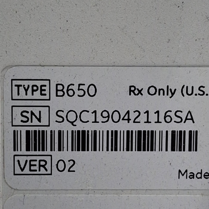 GE Healthcare Carescape B650 Critical Care Patient Monitor