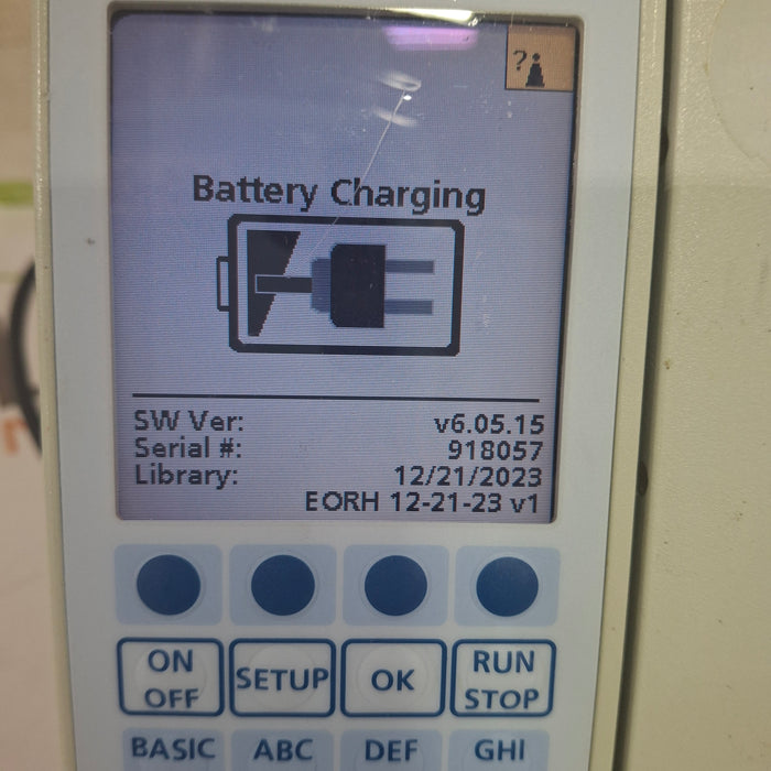 Baxter Sigma Spectrum 6.05.15 with B/G Battery Infusion Pump