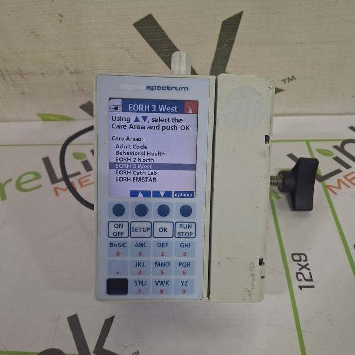 Baxter Sigma Spectrum 6.05.15 with B/G Battery Infusion Pump