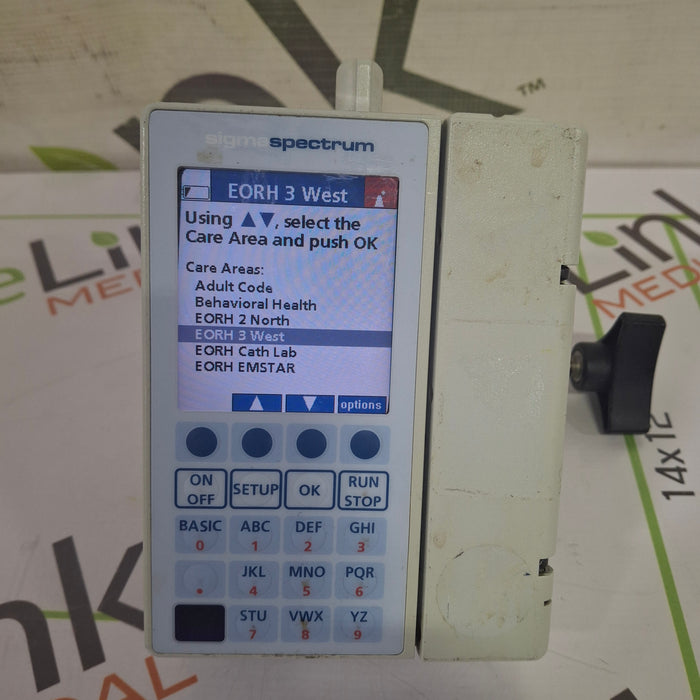 Baxter Sigma Spectrum 6.05.15 with B/G Battery Infusion Pump