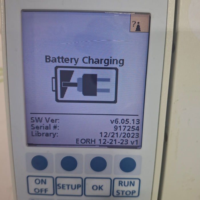 Baxter Sigma Spectrum 6.05.13 with B/G Battery Infusion Pump