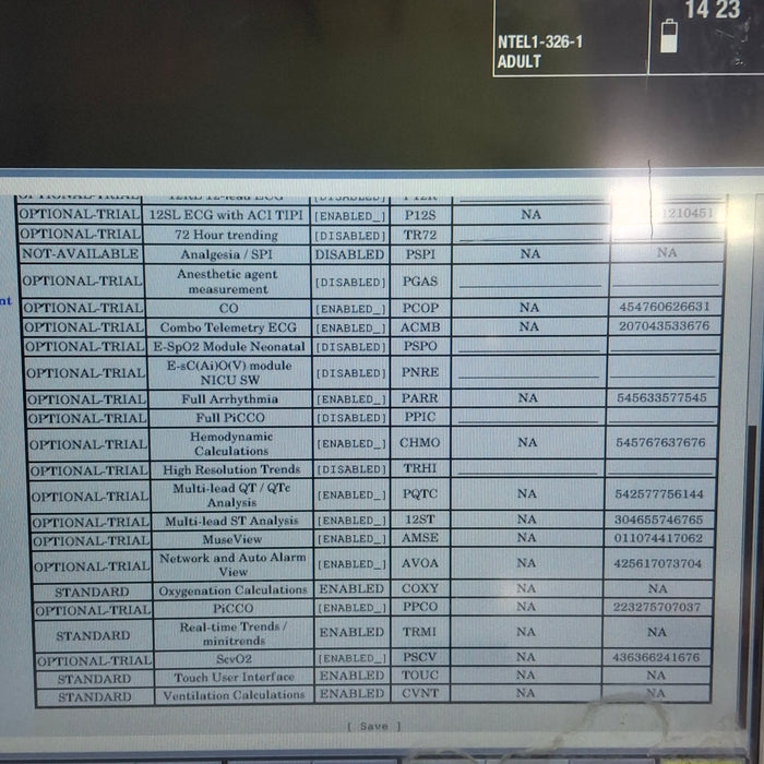 GE Healthcare Carescape B650 Critical Care Patient Monitor