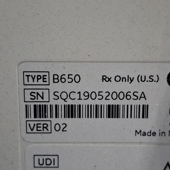GE Healthcare Carescape B650 Critical Care Patient Monitor