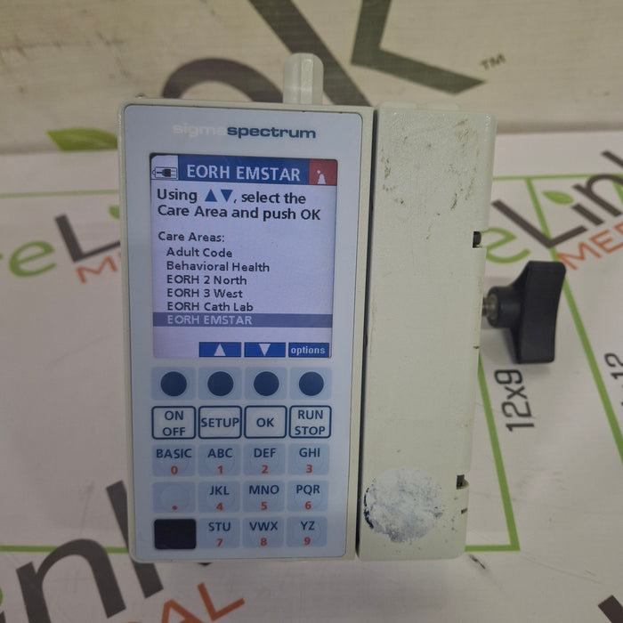 Baxter Sigma Spectrum 6.05.15 with B/G Battery Infusion Pump