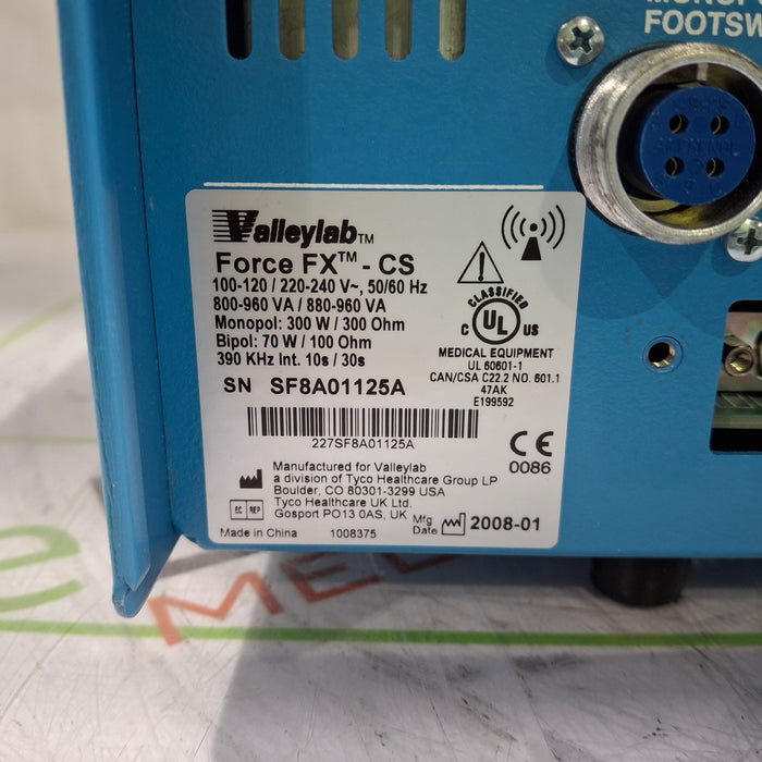 Covidien Force FX-CS Electrosurgical Unit