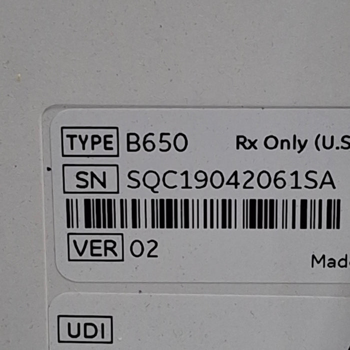 GE Healthcare Carescape B650 Critical Care Patient Monitor