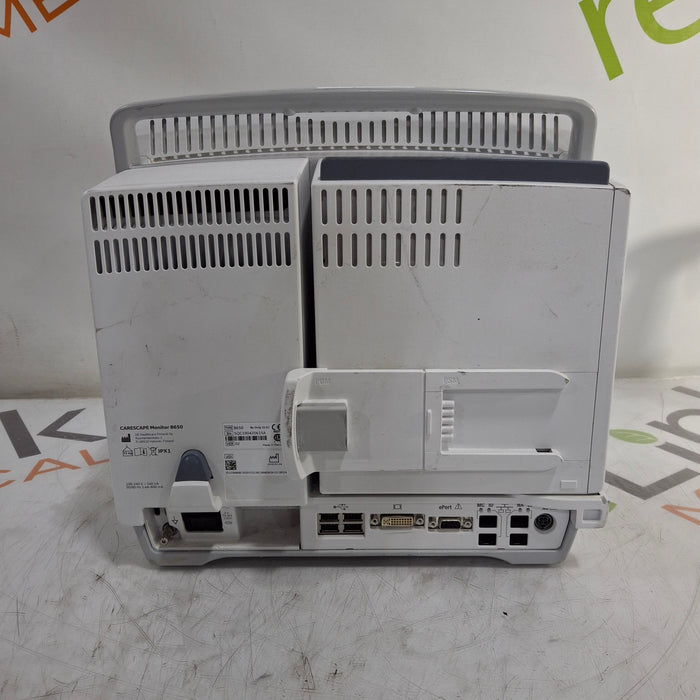 GE Healthcare Carescape B650 Critical Care Patient Monitor