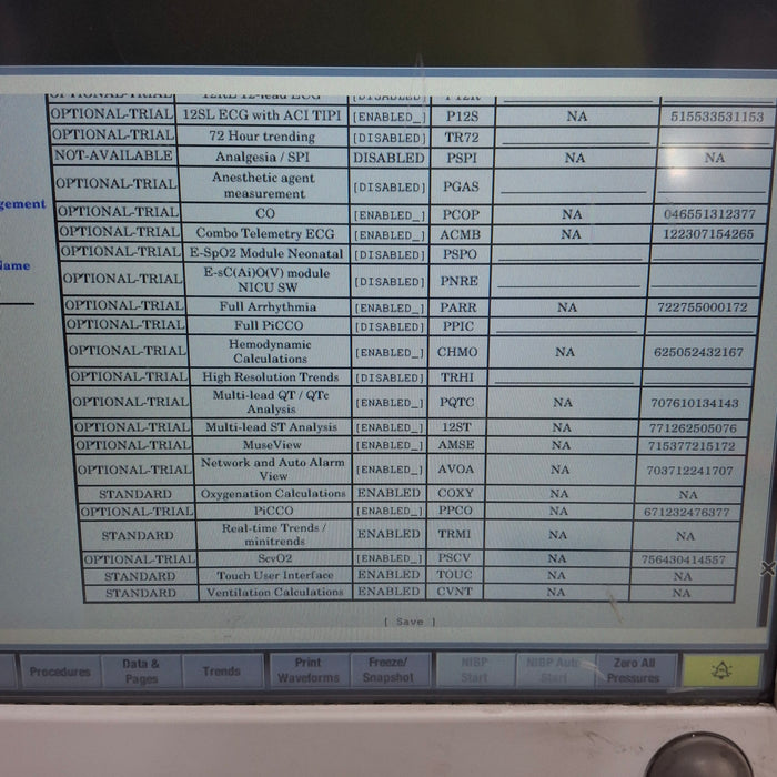 GE Healthcare Carescape B650 Critical Care Patient Monitor