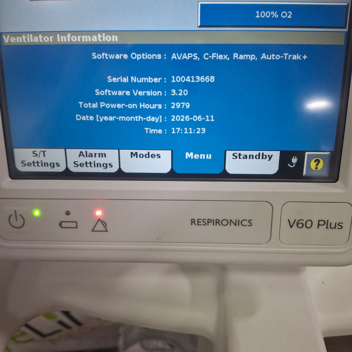Respironics V60 Plus Ventilator