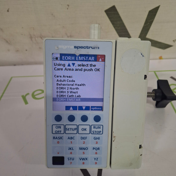 Baxter Sigma Spectrum 6.05.15 with B/G Battery Infusion Pump