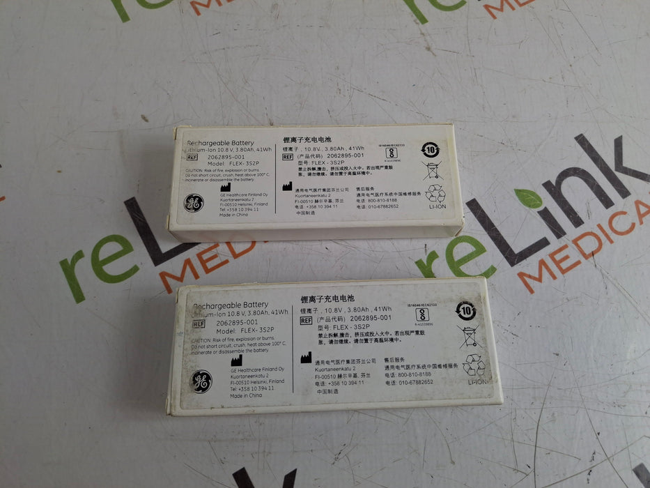 GE Healthcare Flex-3S2P 10.8V Lithium-Ion SMBUS