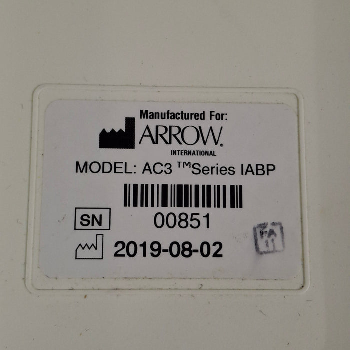 Arrow International AC3 Series IABP Display Screen