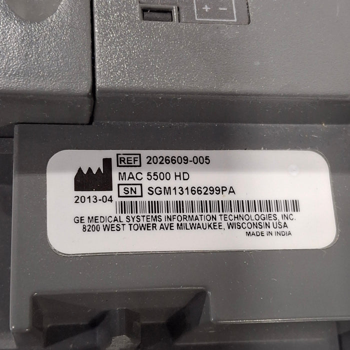 GE Healthcare MAC 5500 HD ECG without CAM Module