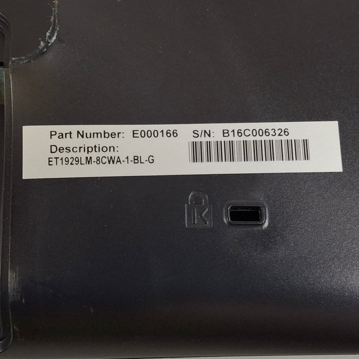 Elo Touch Solutions ET1929LM 19" Touch Screen Monitor