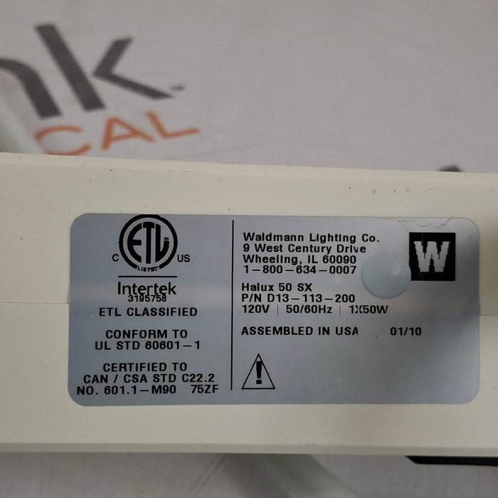 Wildman lighting Co Halux 50sx Exam light