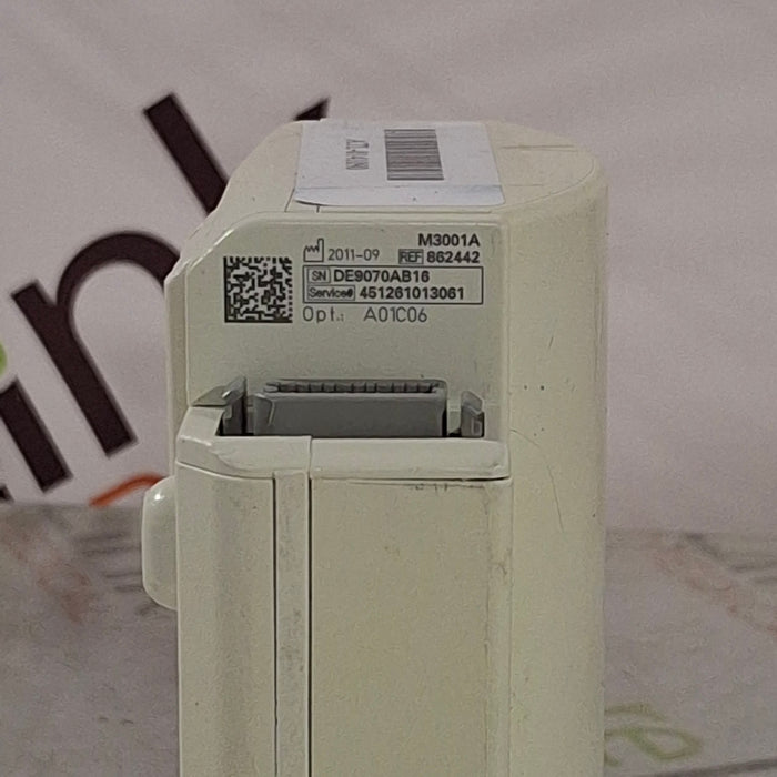 Philips M3001A-A01C06 Fast SpO2, NIBP, ECG, Temp, IBP MMS Module