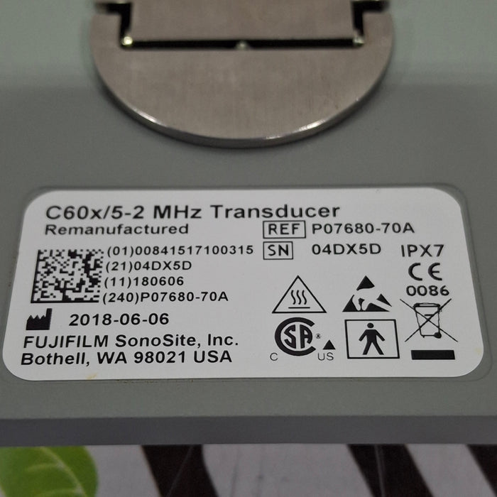 Sonosite C60x/5-2 MHz Convex Transducer