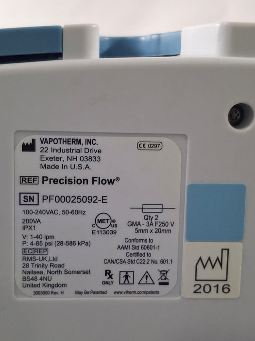 Vapotherm Precision Flow Meter Humidifier