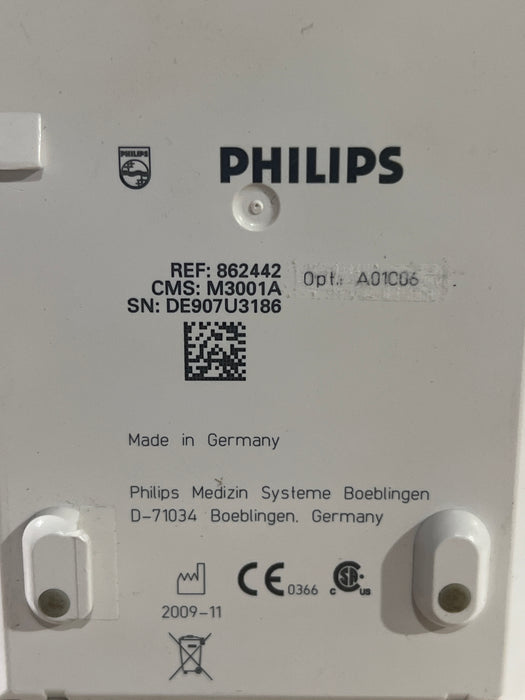 Philips M3001A-A01C06 Fast SpO2, NIBP, ECG, Temp, IBP MMS Module