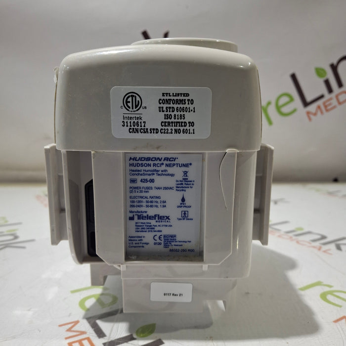 Teleflex Medical Hudson RCI Neptune Heated Humidifier