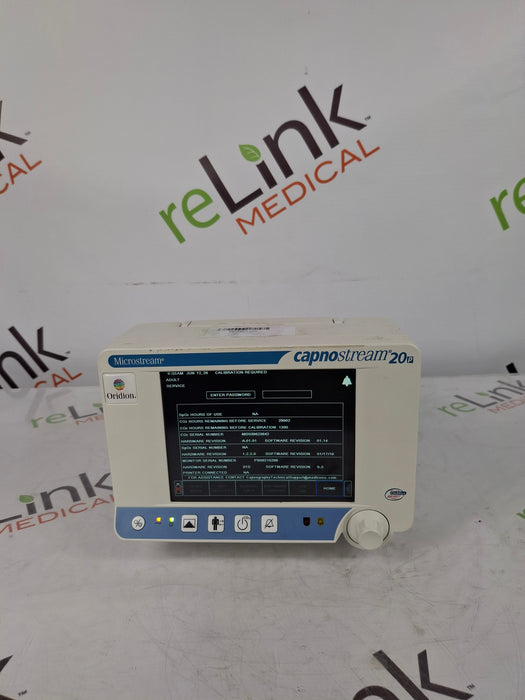 Oridion Capnostream 20P Capnography Monitor