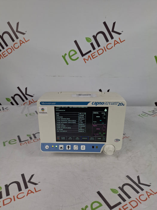 Oridion Capnostream 20P Capnography Monitor