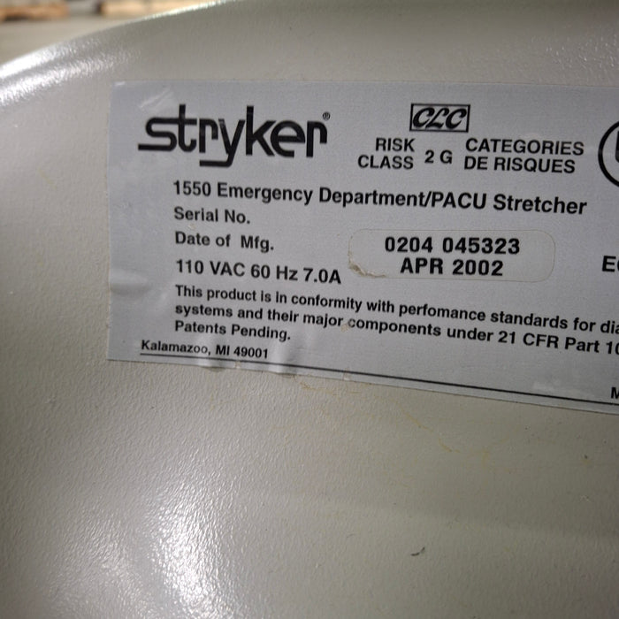 Stryker 1550 Stretcher