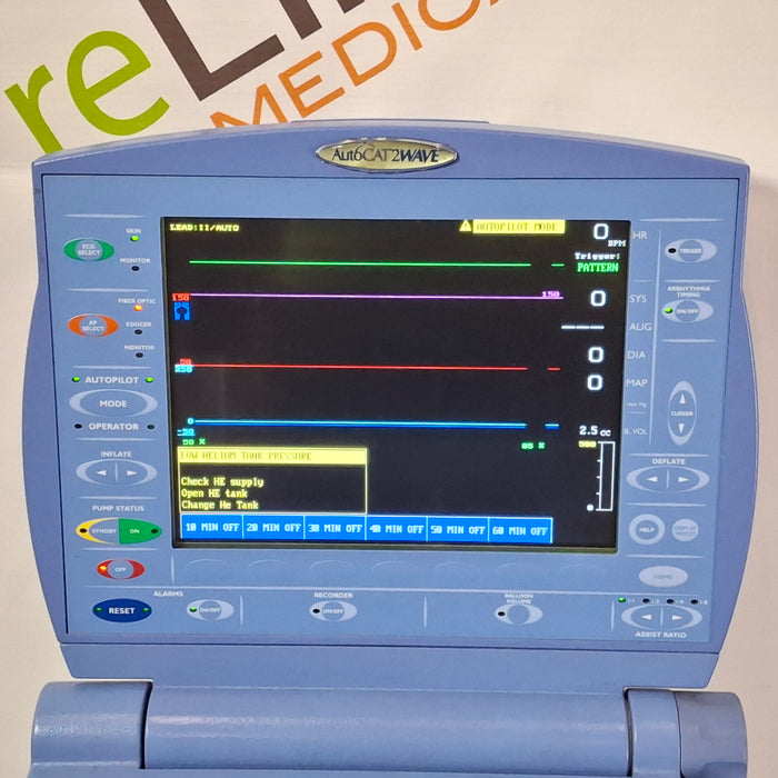 Arrow International AutoCat2 Wave IABP Intra-Aortic Ballon Pump