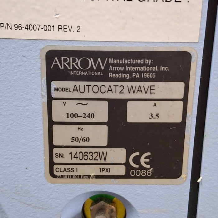 Arrow International AutoCat2 Wave IABP Intra-Aortic Ballon Pump