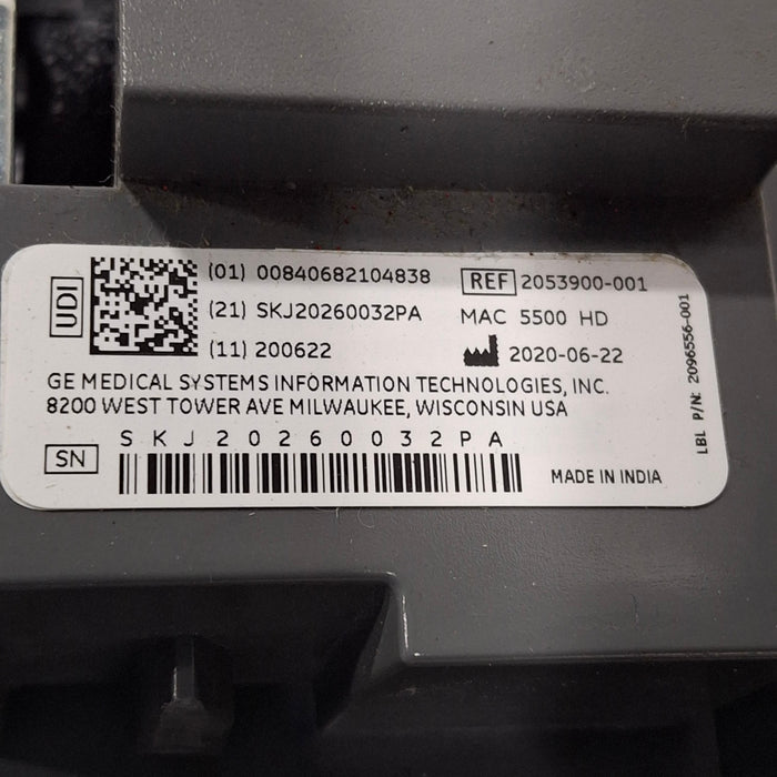 GE Healthcare MAC 5500 HD ECG without CAM Module