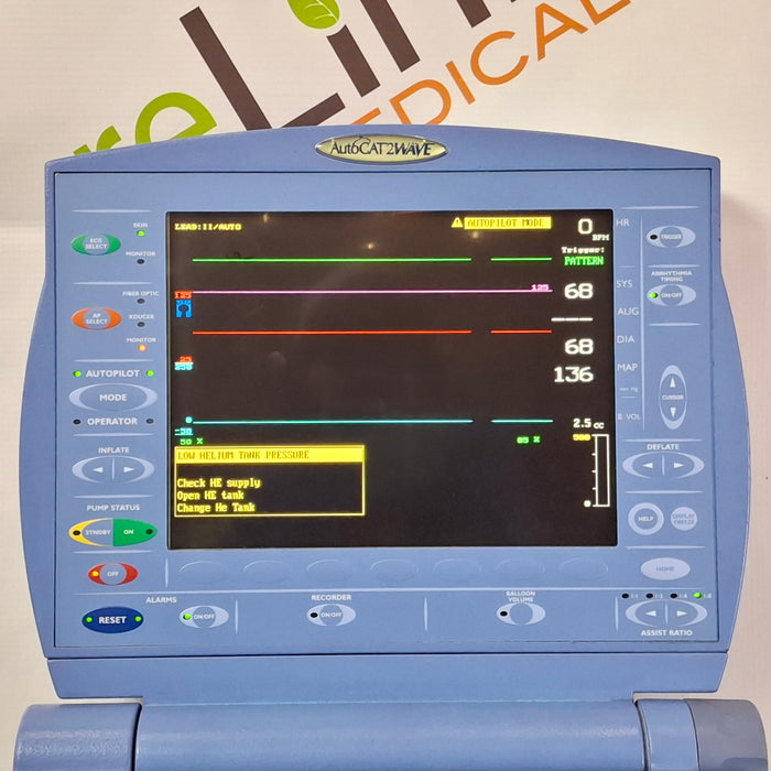 Arrow International AutoCat2 Wave IABP Intra-Aortic Ballon Pump