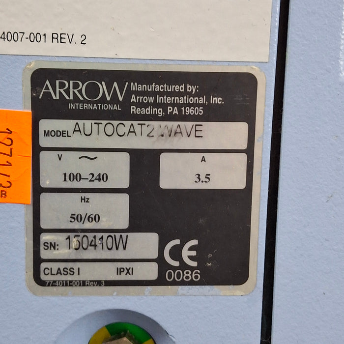 Arrow International AutoCat2 Wave IABP Intra-Aortic Ballon Pump