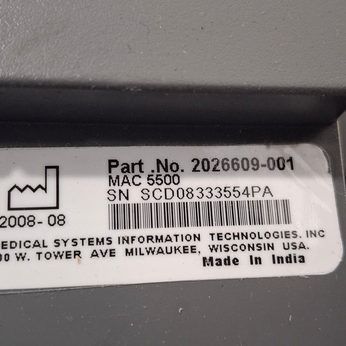 GE Healthcare MAC 5500 ECG without CAM Module