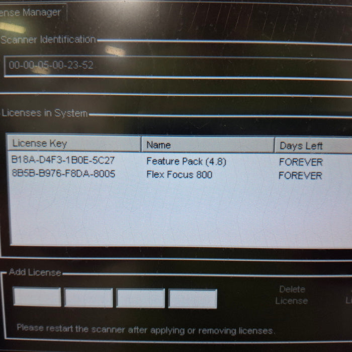 B-K Medical Flex Focus 1202 Ultrasound