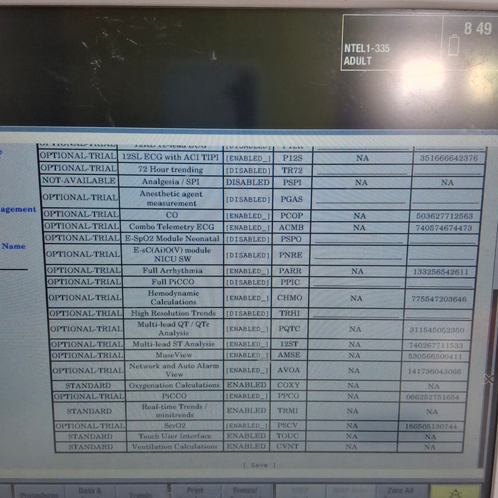 GE Healthcare Carescape B650 Critical Care Patient Monitor