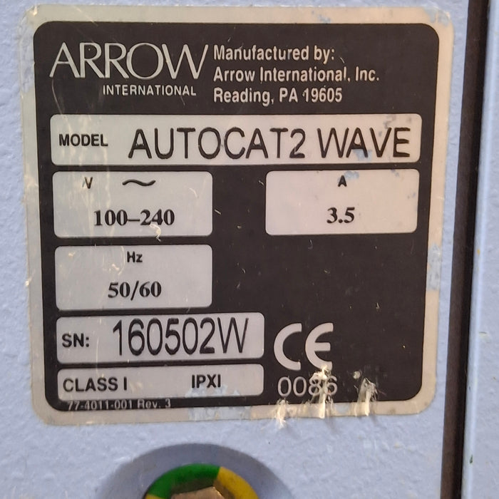 Arrow International AutoCat2 Wave IABP Intra-Aortic Ballon Pump