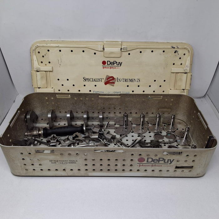 DePuy Specialist 2 / PFC Sigma Tibial Trial Prep & Trial Instrument Set